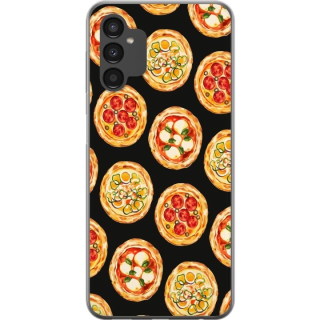 Mobiele hoes voor Samsung Galaxy A04s met Pizza ontwerp