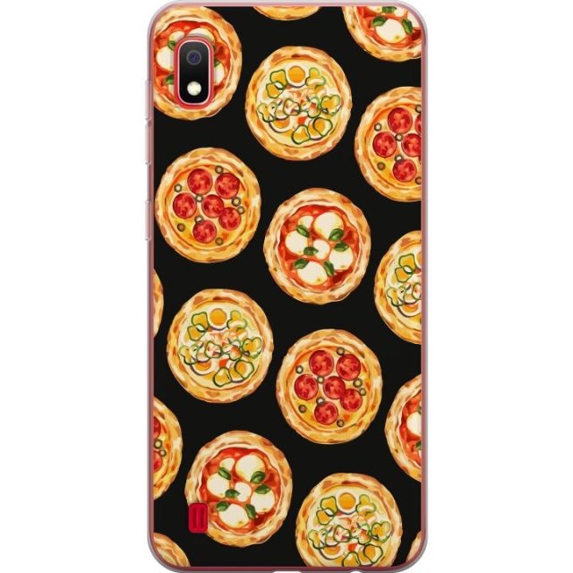 Mobiele hoes voor Samsung Galaxy A10 met Pizza ontwerp