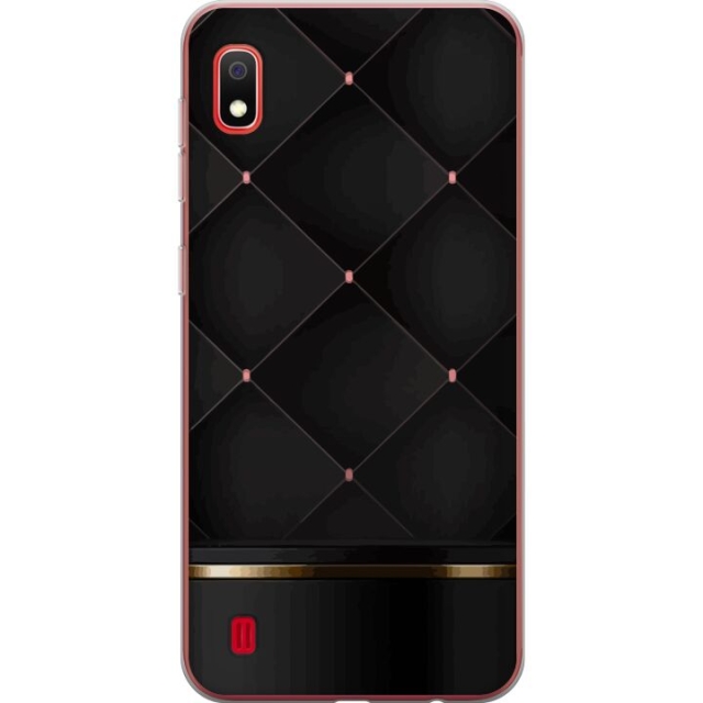 Mobiele hoes voor Samsung Galaxy A10 met Luxe lijn ontwerp