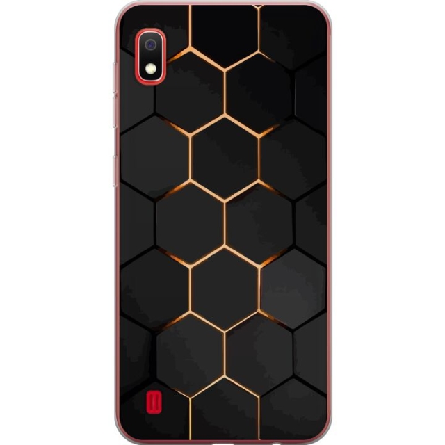 Mobiele hoes voor Samsung Galaxy A10 met Luxe Patroon ontwerp