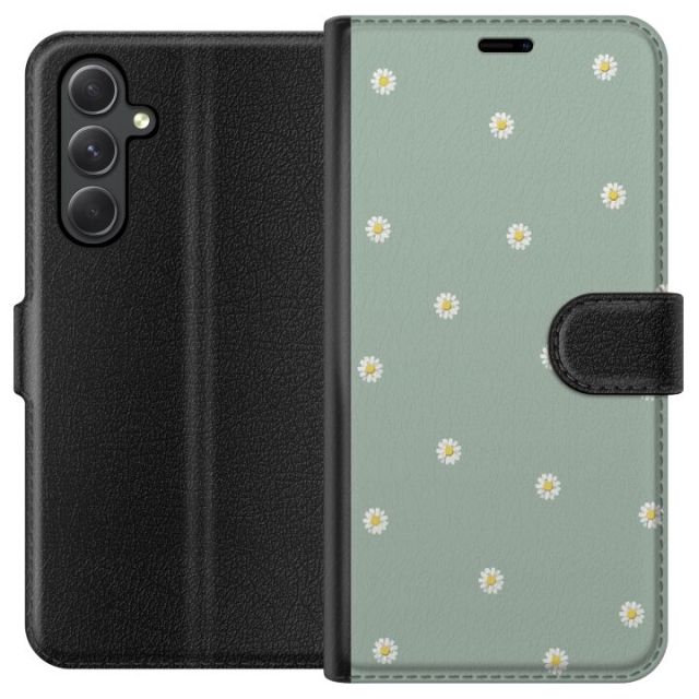 Portemonnee-hoesje voor Samsung Galaxy A25 met Priesterkragen ontwerp