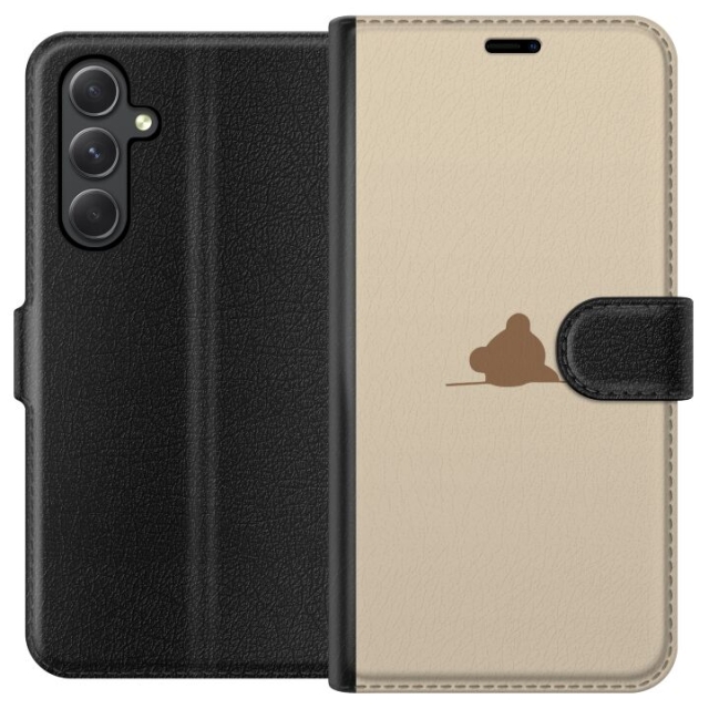 Portemonnee-hoesje voor Samsung Galaxy A25 met Nalle ontwerp