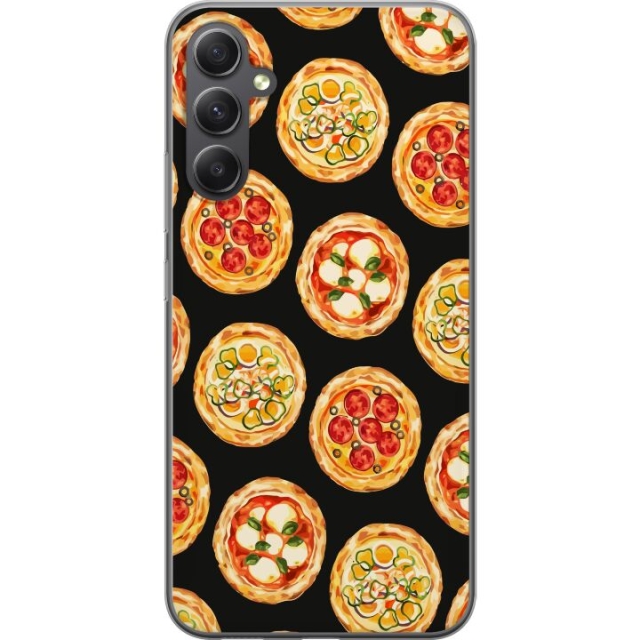 Mobiele hoes voor Samsung Galaxy A25 met Pizza ontwerp