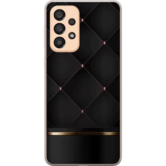 Mobiele hoes voor Samsung Galaxy A33 5G met Luxe lijn ontwerp