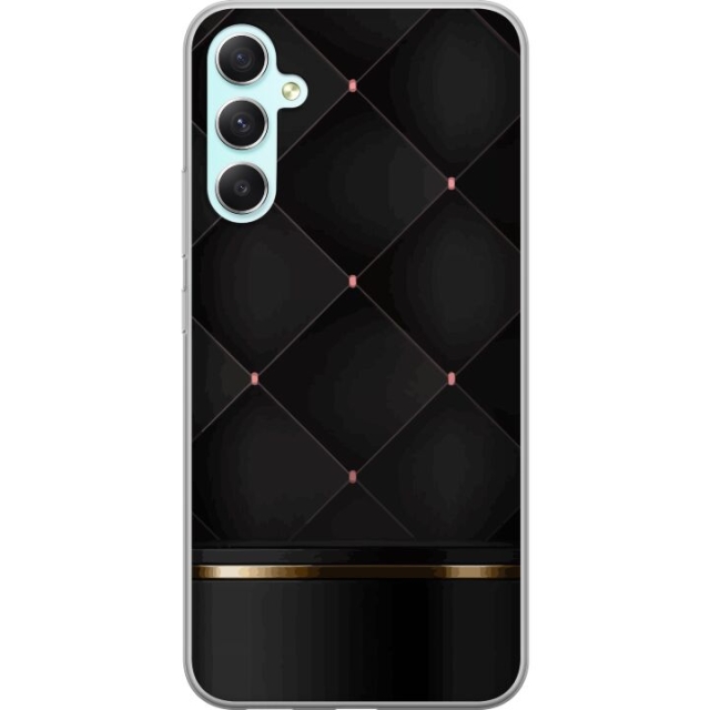 Mobiele hoes voor Samsung Galaxy A34 met Luxe lijn ontwerp