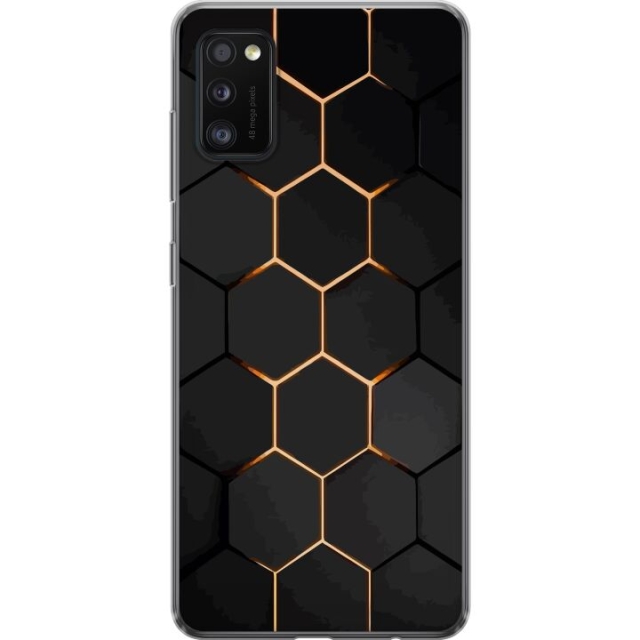 Mobiele hoes voor Samsung Galaxy A41 met Luxe Patroon ontwerp