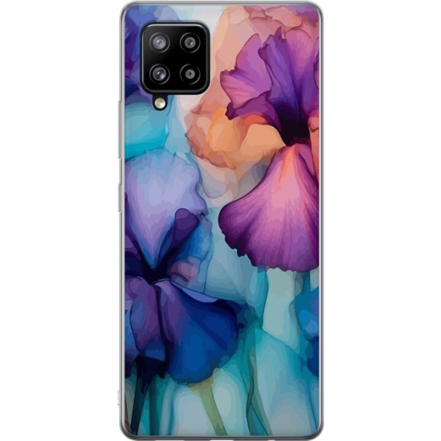 Mobiele hoes voor Samsung Galaxy A42 5G met Magische bloemen ontwerp