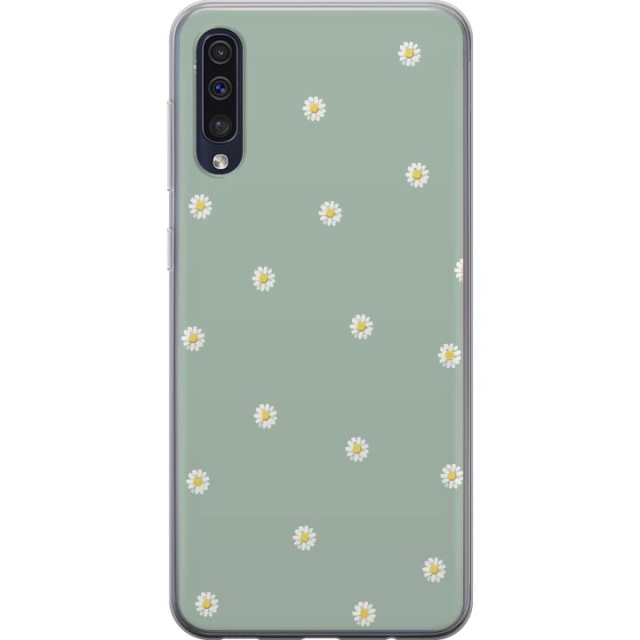 Mobiele hoes voor Samsung Galaxy A50 met Priesterkragen ontwerp