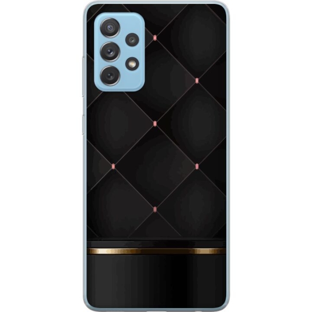 Mobiele hoes voor Samsung Galaxy A52 5G met Luxe lijn ontwerp