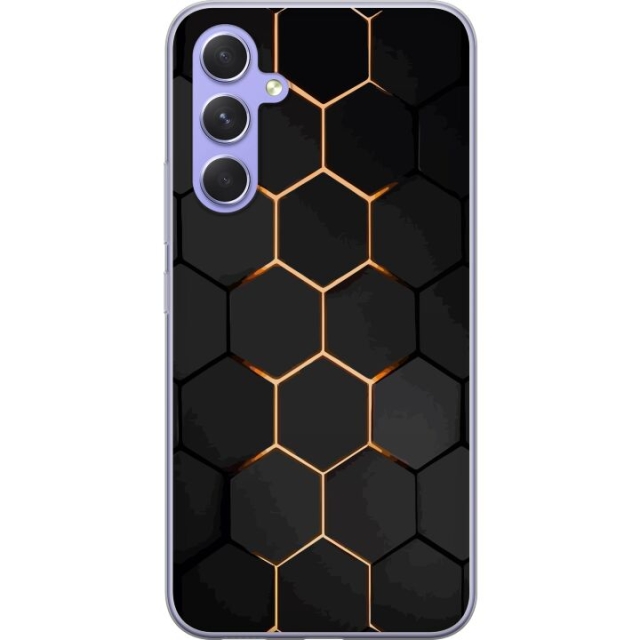 Mobiele hoes voor Samsung Galaxy A54 met Luxe Patroon ontwerp