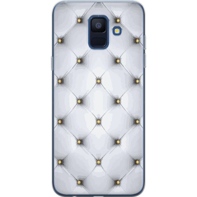 Mobiele hoes voor Samsung Galaxy A6 (2018) met Luxe ontwerp