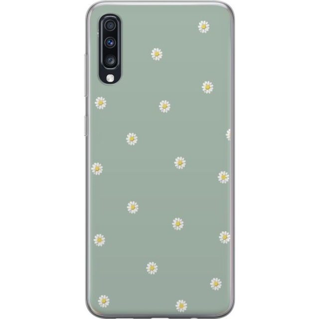 Mobiele hoes voor Samsung Galaxy A70 met Priesterkragen ontwerp