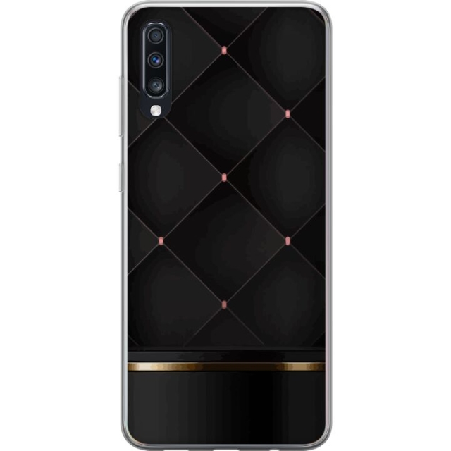 Mobiele hoes voor Samsung Galaxy A70 met Luxe lijn ontwerp
