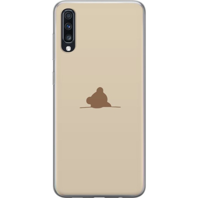 Mobiele hoes voor Samsung Galaxy A70 met Nalle ontwerp