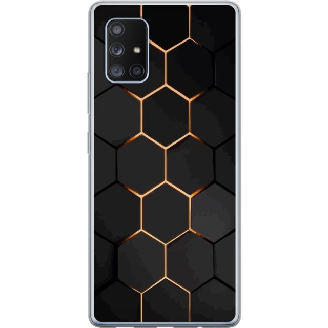 Mobiele hoes voor Samsung Galaxy A71 5G met Luxe Patroon ontwerp