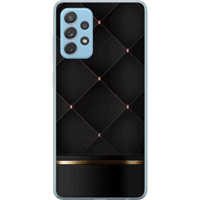 Mobiele hoes voor Samsung Galaxy A72 5G met Luxe lijn ontwerp