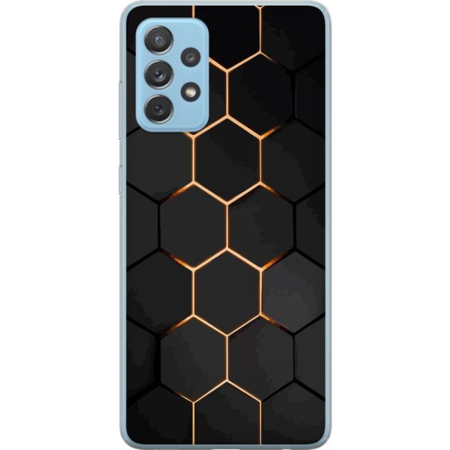 Mobiele hoes voor Samsung Galaxy A72 5G met Luxe Patroon ontwerp