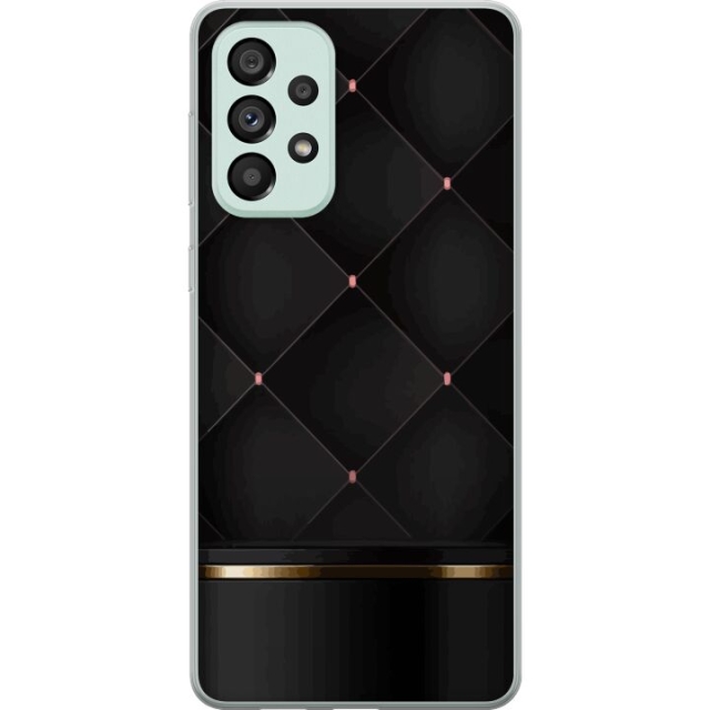 Mobiele hoes voor Samsung Galaxy A73 5G met Luxe lijn ontwerp