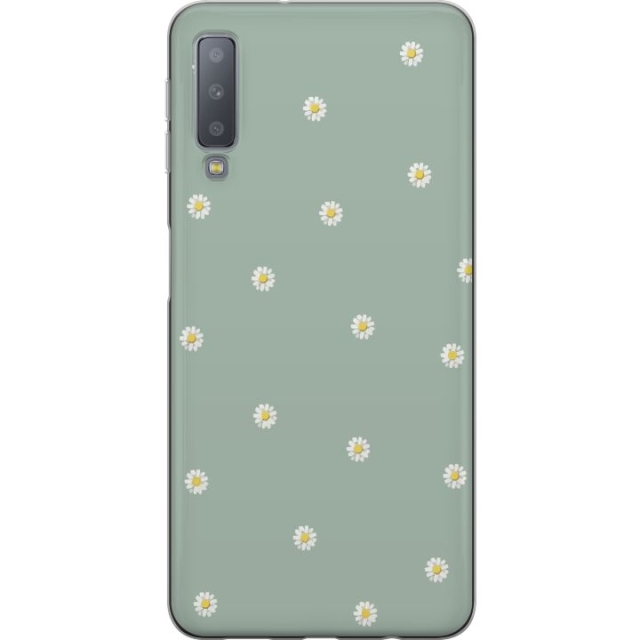 Mobiele hoes voor Samsung Galaxy A7 (2018) met Priesterkragen ontwerp