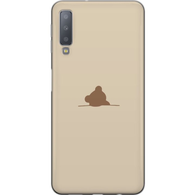 Mobiele hoes voor Samsung Galaxy A7 (2018) met Nalle ontwerp