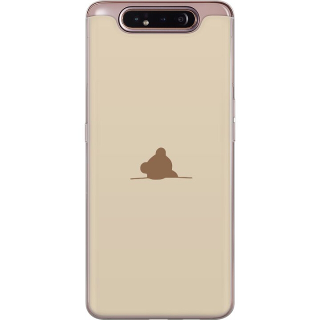 Mobiele hoes voor Samsung Galaxy A80 met Nalle ontwerp