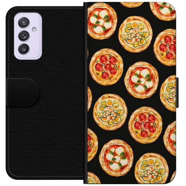 Portemonnee-hoesje voor Samsung Galaxy A82 5G met Pizza ontwerp