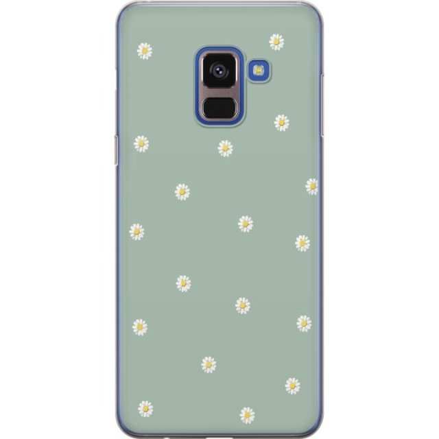 Mobiele hoes voor Samsung Galaxy A8 (2018) met Priesterkragen ontwerp