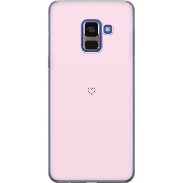 Mobiele hoes voor Samsung Galaxy A8 (2018) met Hart ontwerp