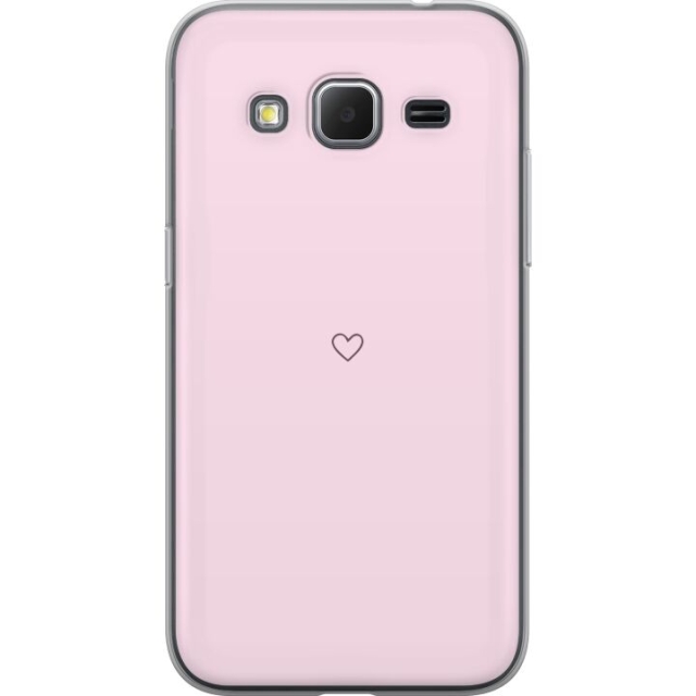 Mobiele hoes voor Samsung Galaxy Core Prime met Hart ontwerp