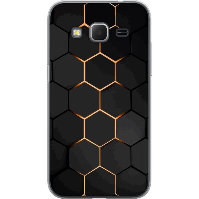 Mobiele hoes voor Samsung Galaxy Core Prime met Luxe Patroon ontwerp