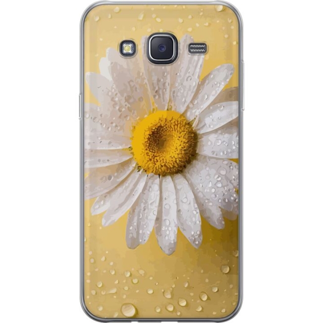 Mobiele hoes voor Samsung Galaxy J5 met Porseleinbloem ontwerp