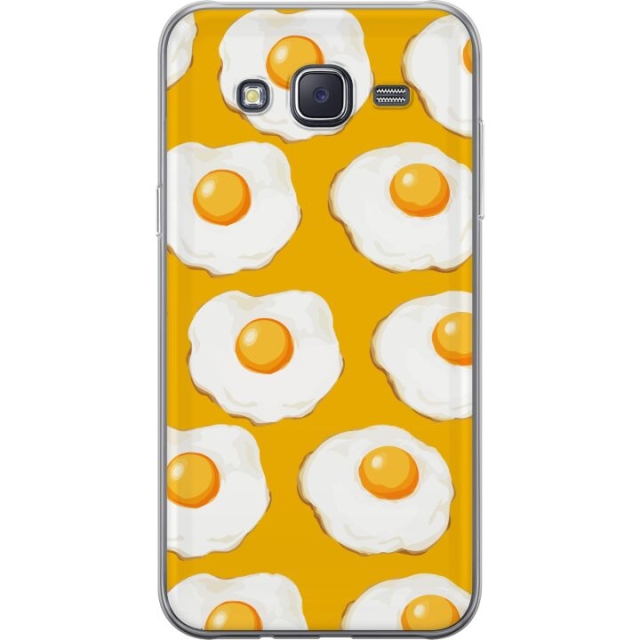 Mobiele hoes voor Samsung Galaxy J5 met Gebakken ei ontwerp