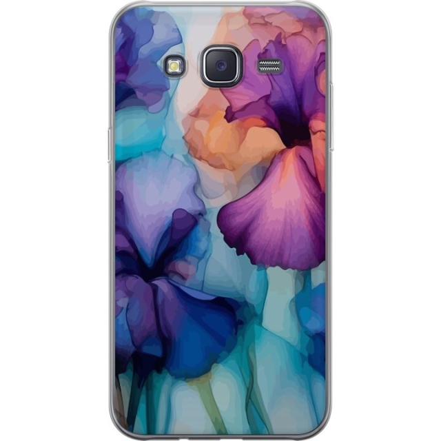 Mobiele hoes voor Samsung Galaxy J5 met Magische bloemen ontwerp