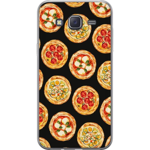 Mobiele hoes voor Samsung Galaxy J5 met Pizza ontwerp
