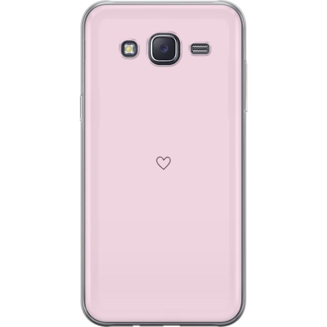 Mobiele hoes voor Samsung Galaxy J5 met Hart ontwerp