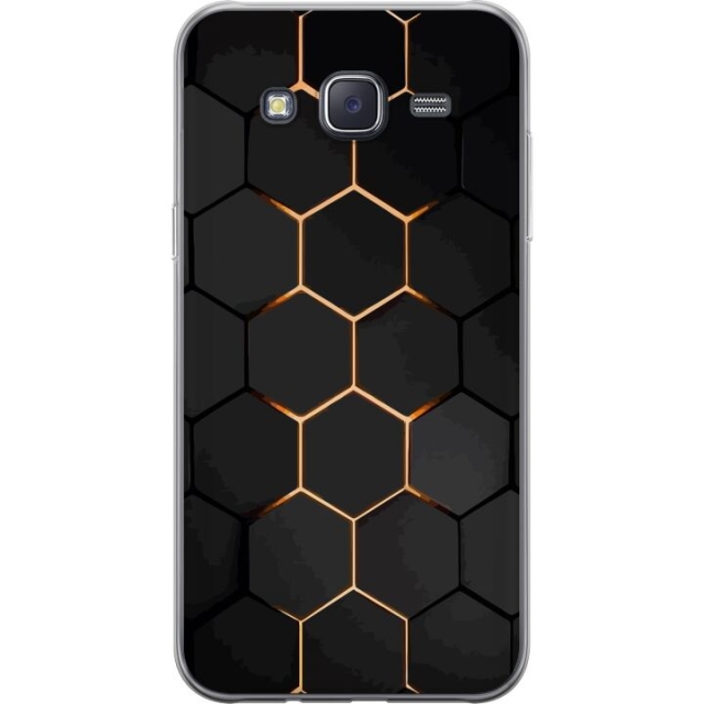 Mobiele hoes voor Samsung Galaxy J5 met Luxe Patroon ontwerp