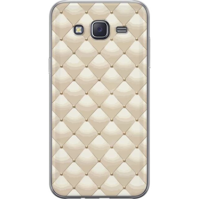 Mobiele hoes voor Samsung Galaxy J5 met Goudglans ontwerp