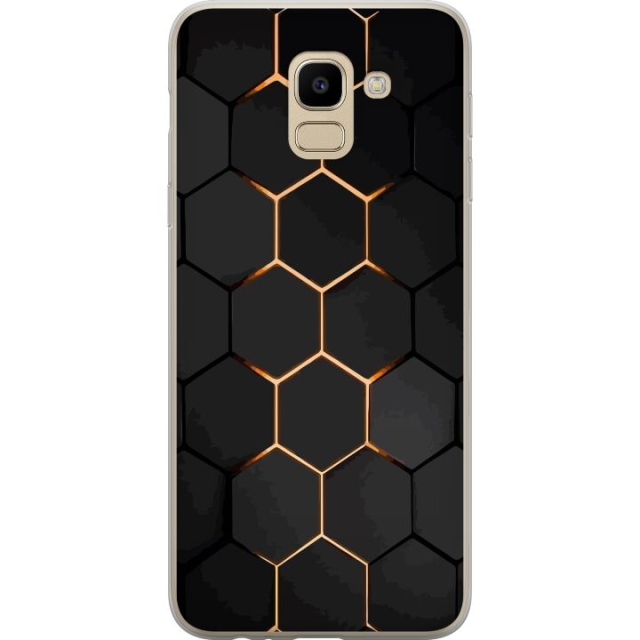 Mobiele hoes voor Samsung Galaxy J6 met Luxe Patroon ontwerp