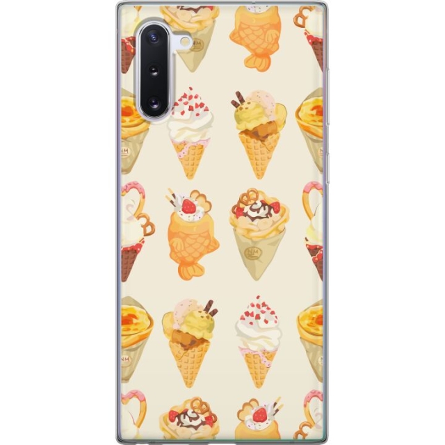 Mobiele hoes voor Samsung Galaxy Note10 met Glasachtig ontwerp