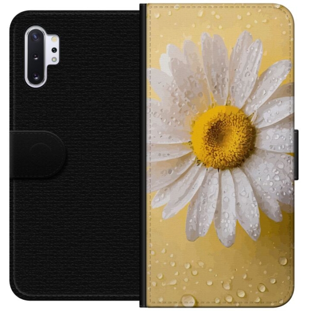 Portemonnee-hoesje voor Samsung Galaxy Note10+ met Porseleinbloem ontwerp