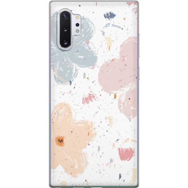 Mobiele hoes voor Samsung Galaxy Note10+ met Bloemen ontwerp