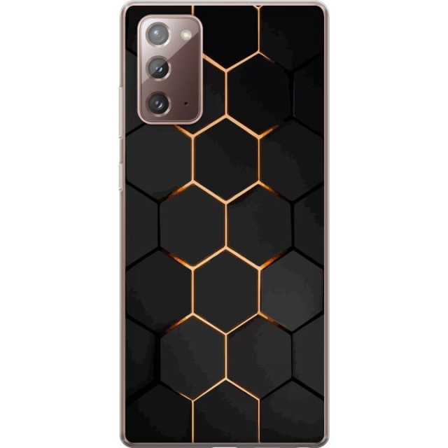 Mobiele hoes voor Samsung Galaxy Note20 met Luxe Patroon ontwerp