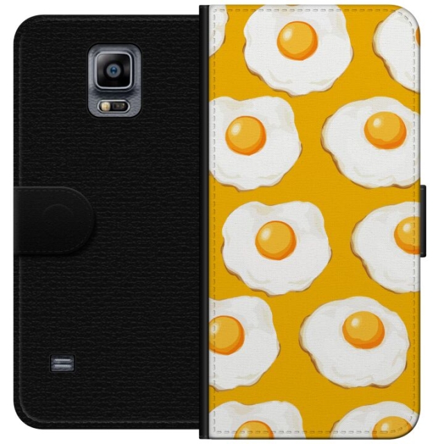 Portemonnee-hoesje voor Samsung Galaxy Note 4 met Gebakken ei ontwerp