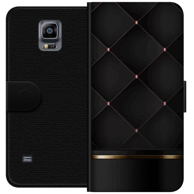 Portemonnee-hoesje voor Samsung Galaxy Note 4 met Luxe lijn ontwerp