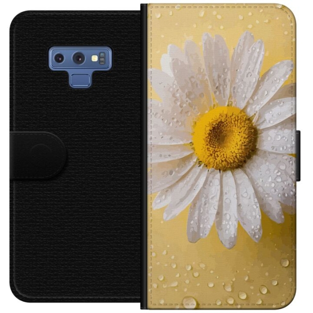 Portemonnee-hoesje voor Samsung Galaxy Note9 met Porseleinbloem ontwerp