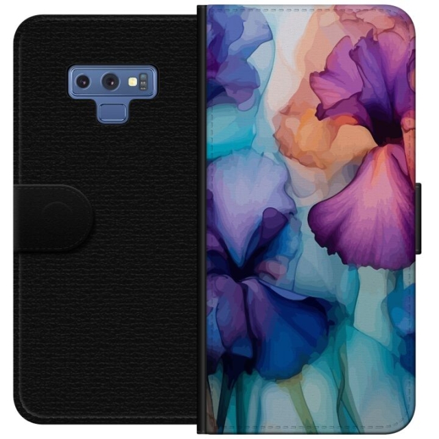 Portemonnee-hoesje voor Samsung Galaxy Note9 met Magische bloemen ontwerp