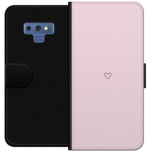 Portemonnee-hoesje voor Samsung Galaxy Note9 met Hart ontwerp