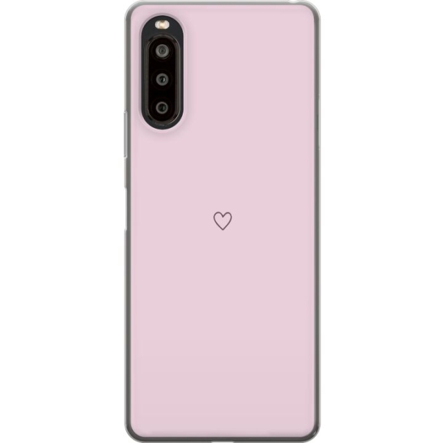 Mobiele hoes voor Sony Xperia 10 II met Hart ontwerp