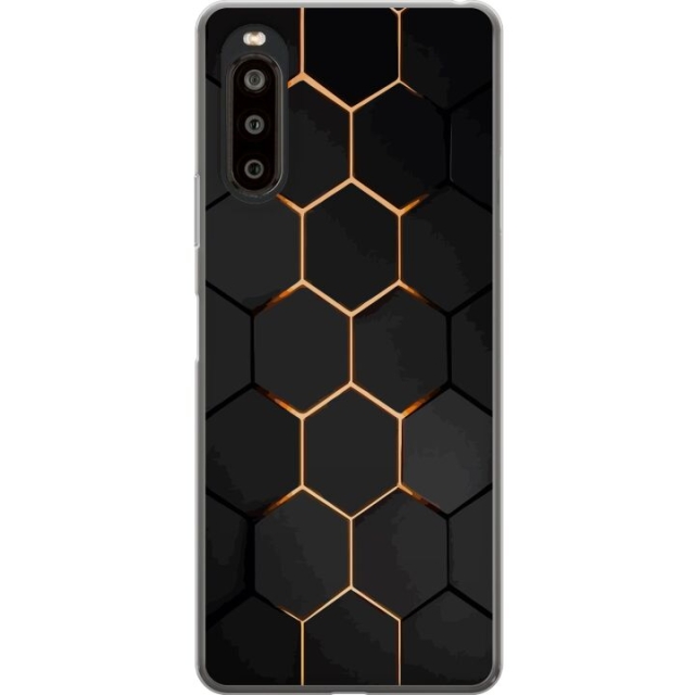 Mobiele hoes voor Sony Xperia 10 II met Luxe Patroon ontwerp