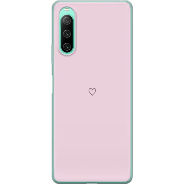 Mobiele hoes voor Sony Xperia 10 IV met Hart ontwerp
